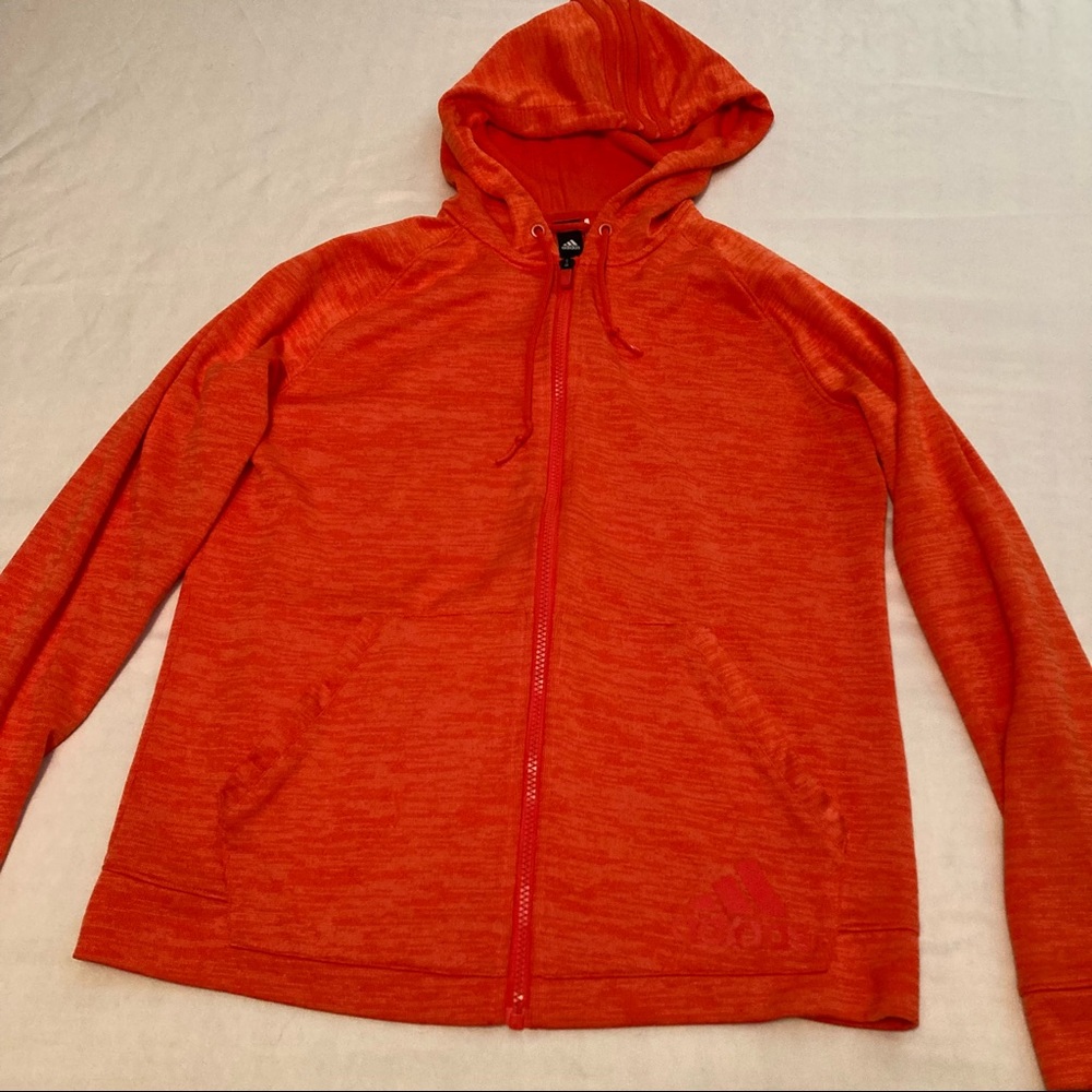 ADIDAS 2 Street Full Zip Sport Hoodie Sweatshirt Jacket